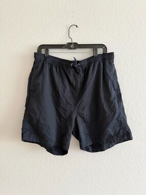 Norse Projects Men’s Hauge Swim Trunks Navy Blue Shorts XL